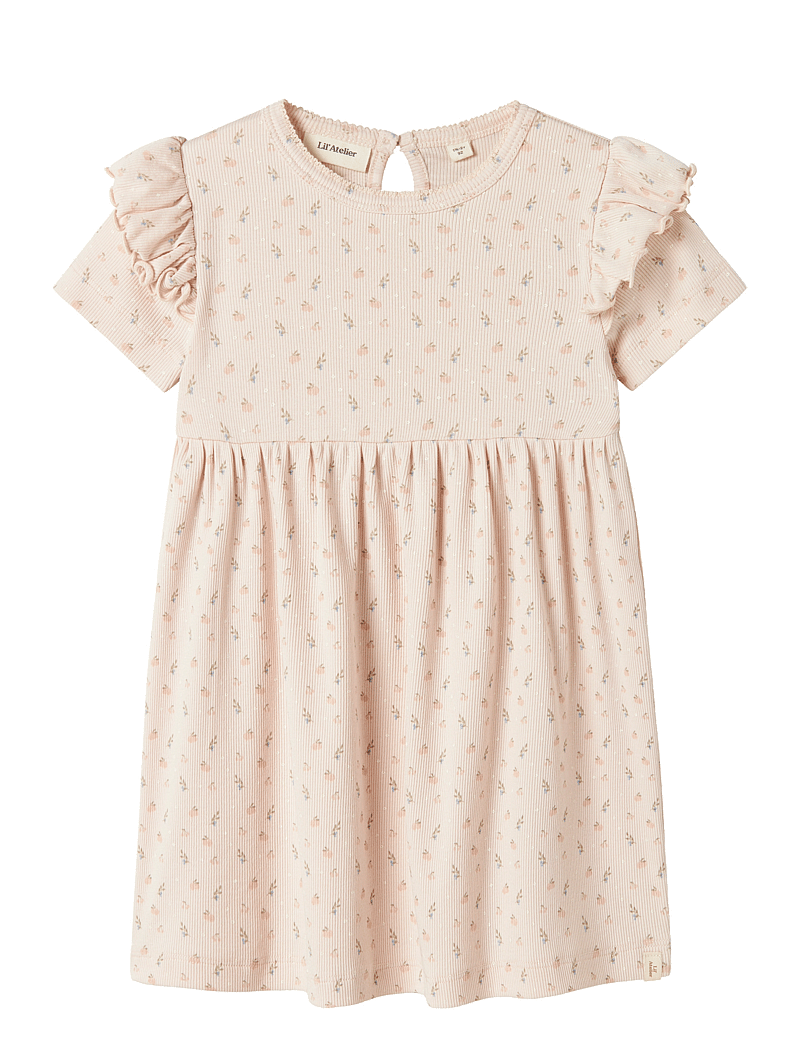 Lil'Atelier - NMFGAGO KIV SS DRESS LIL - peach blush - 0