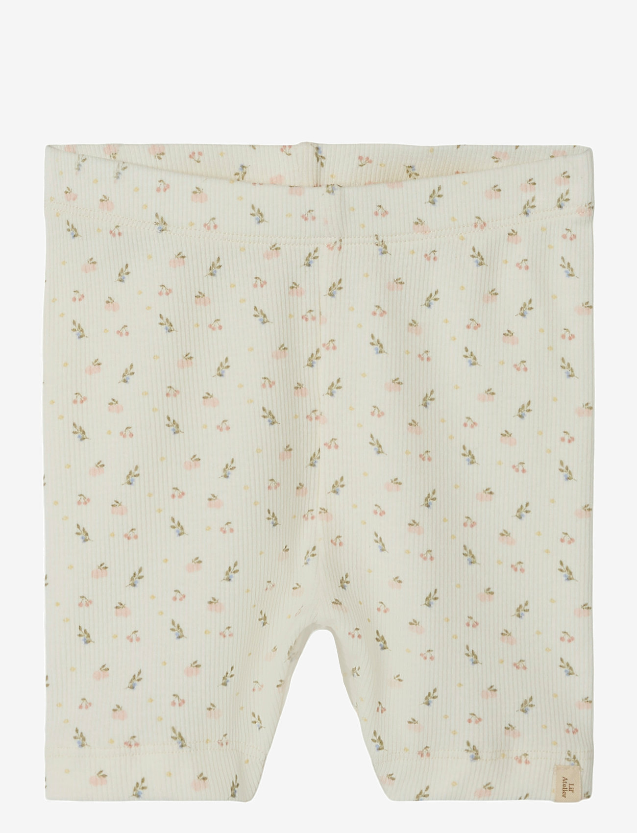 Lil'Atelier - NMFGAGO SLIM BIKER SHORTS LIL - cykelshorts - coconut milk - 0