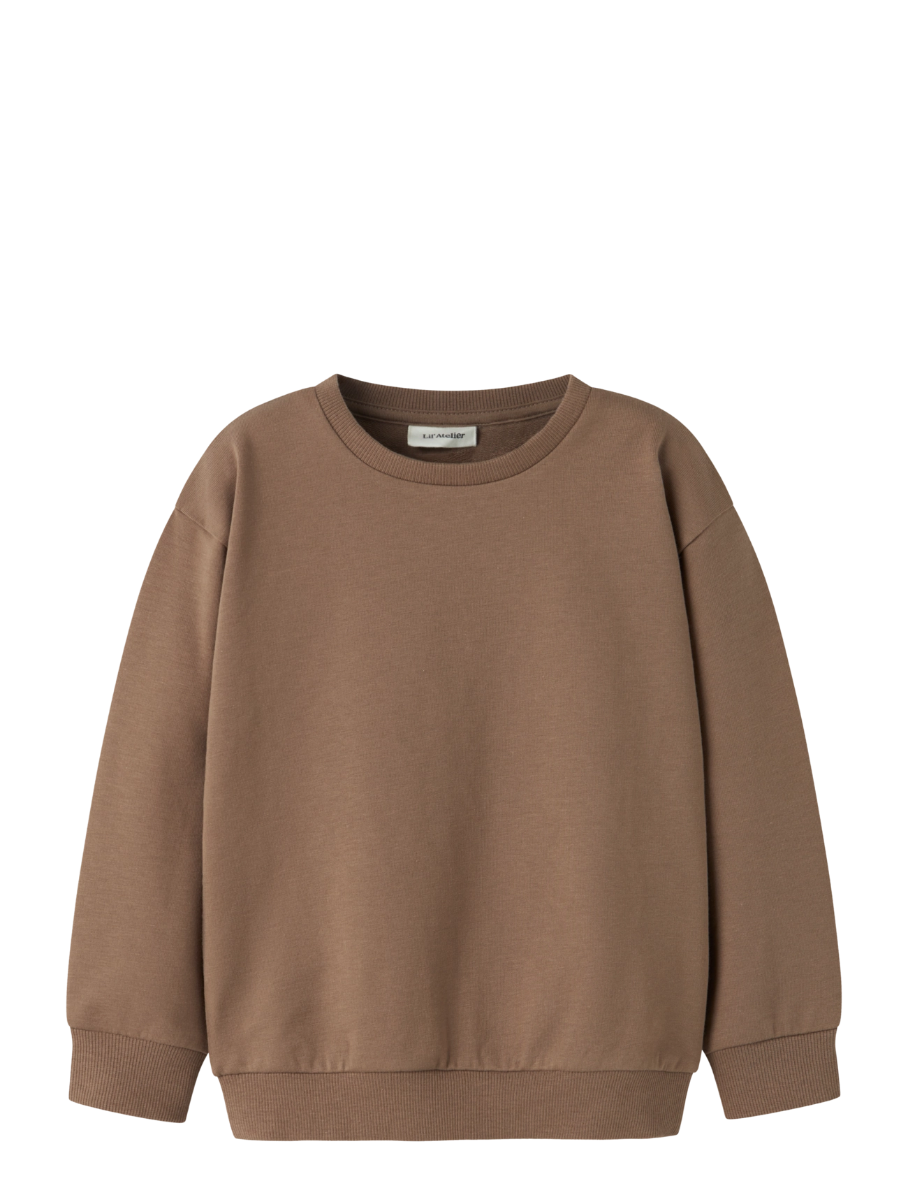 Lil'Atelier NMNOMAS LS LOOSE SWEAT LIL - Sweatshirts - COCA MOCHA / brown