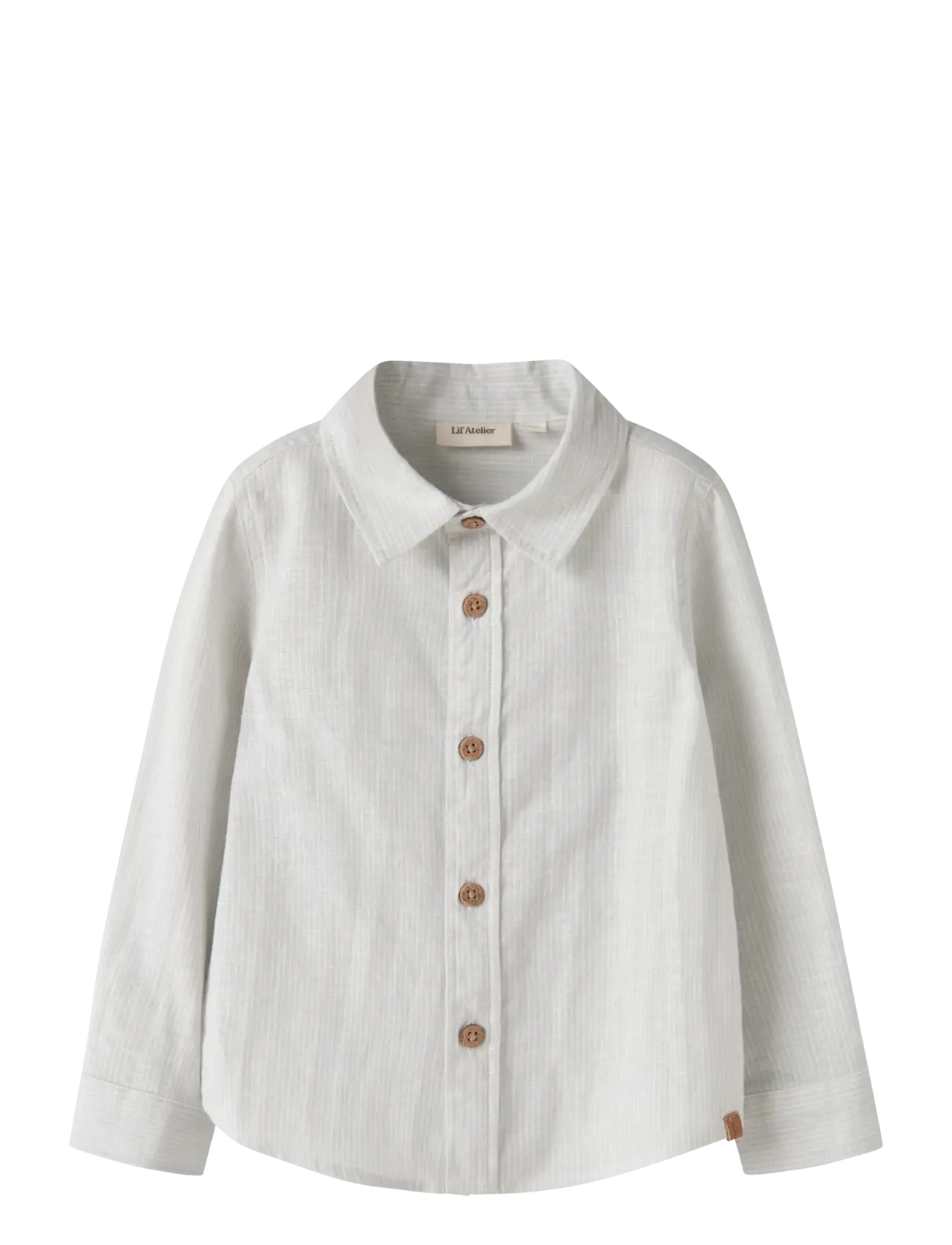 Lil'Atelier NMMJESPER LS SHIRT LIL - Neuheiten - GRAY DAWN / grey