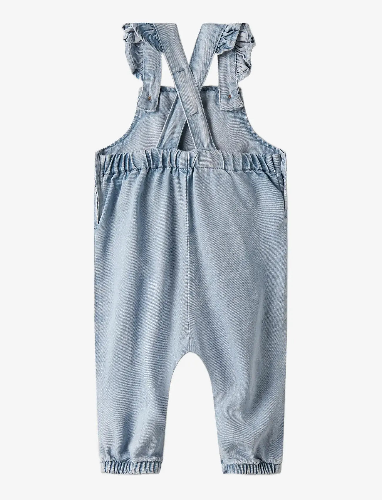 Lil'Atelier - NBFHOLLY LOOSE OVERALL 2088-SV H LIL - kelnės su petnešomis - medium blue denim - 1