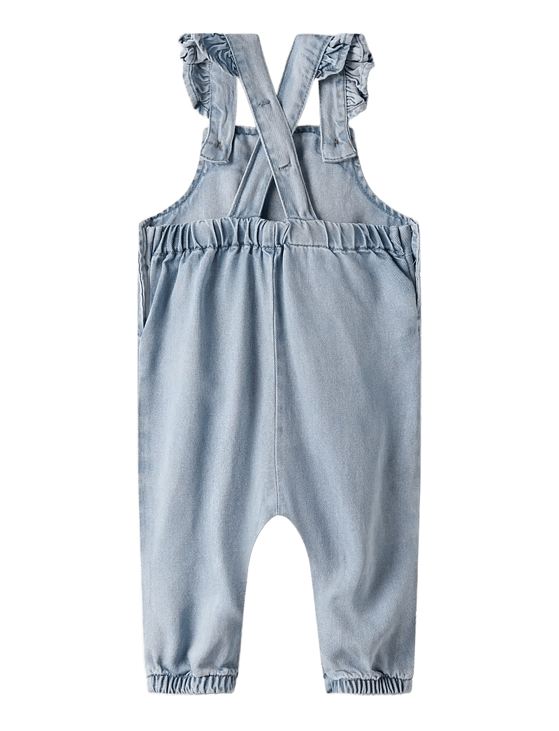 Lil'Atelier - NBFHOLLY LOOSE OVERALL 2088-SV H LIL - kelnės su petnešomis - medium blue denim - 1