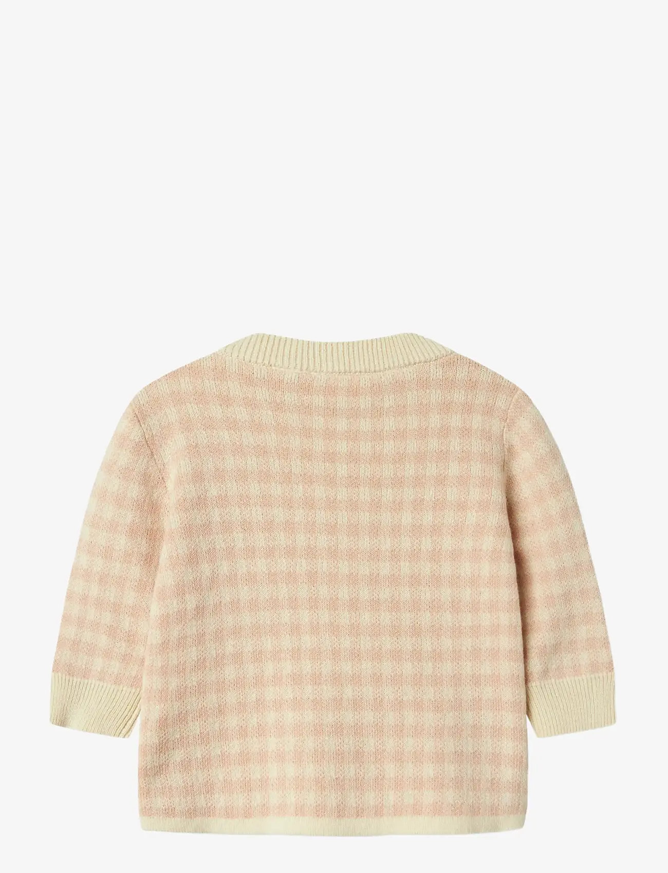 Lil'Atelier - NBFNADIE LS LOOSE KNIT LIL - pullover - cameo rose - 1