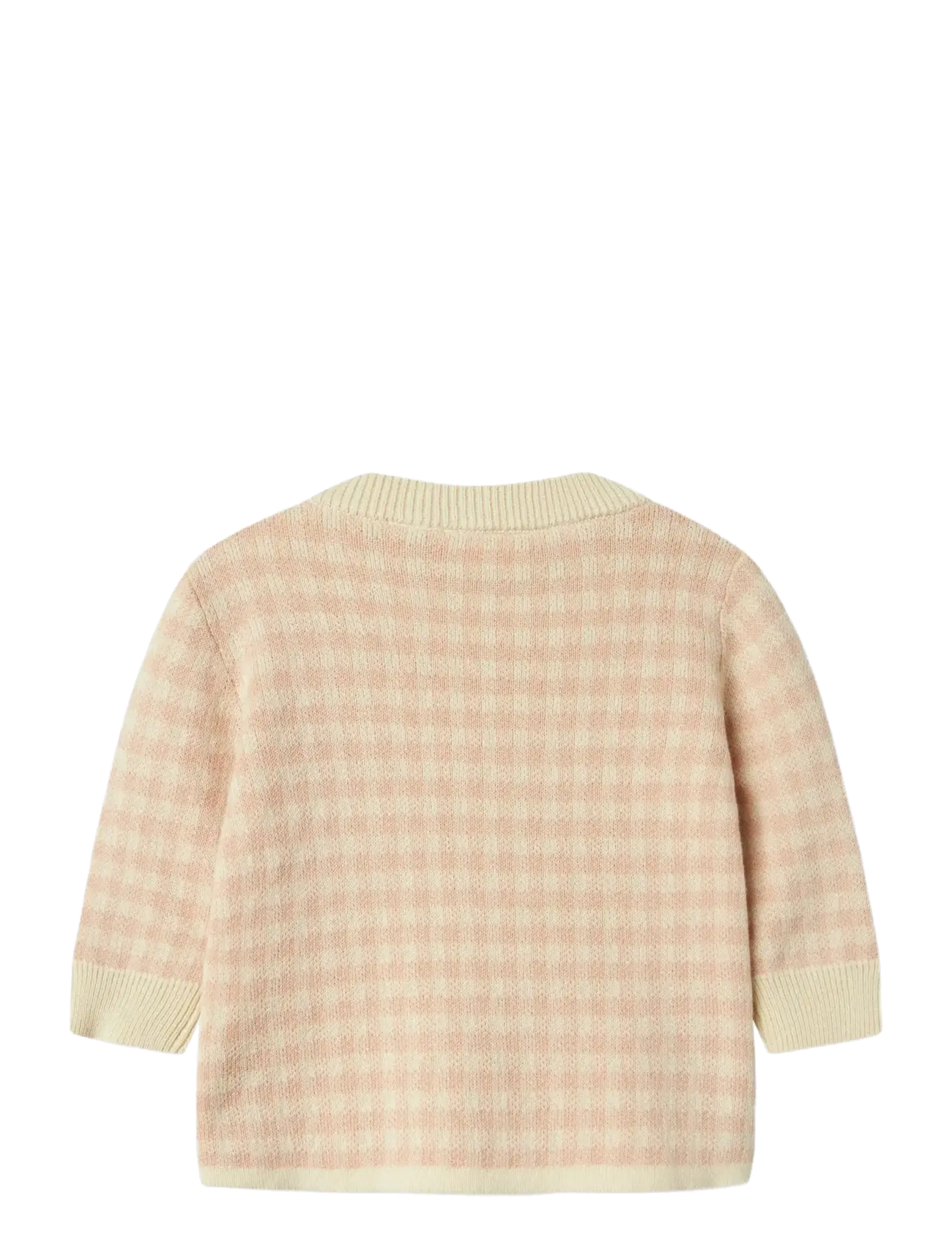 Lil'Atelier - NBFNADIE LS LOOSE KNIT LIL - džemperiai - cameo rose - 1