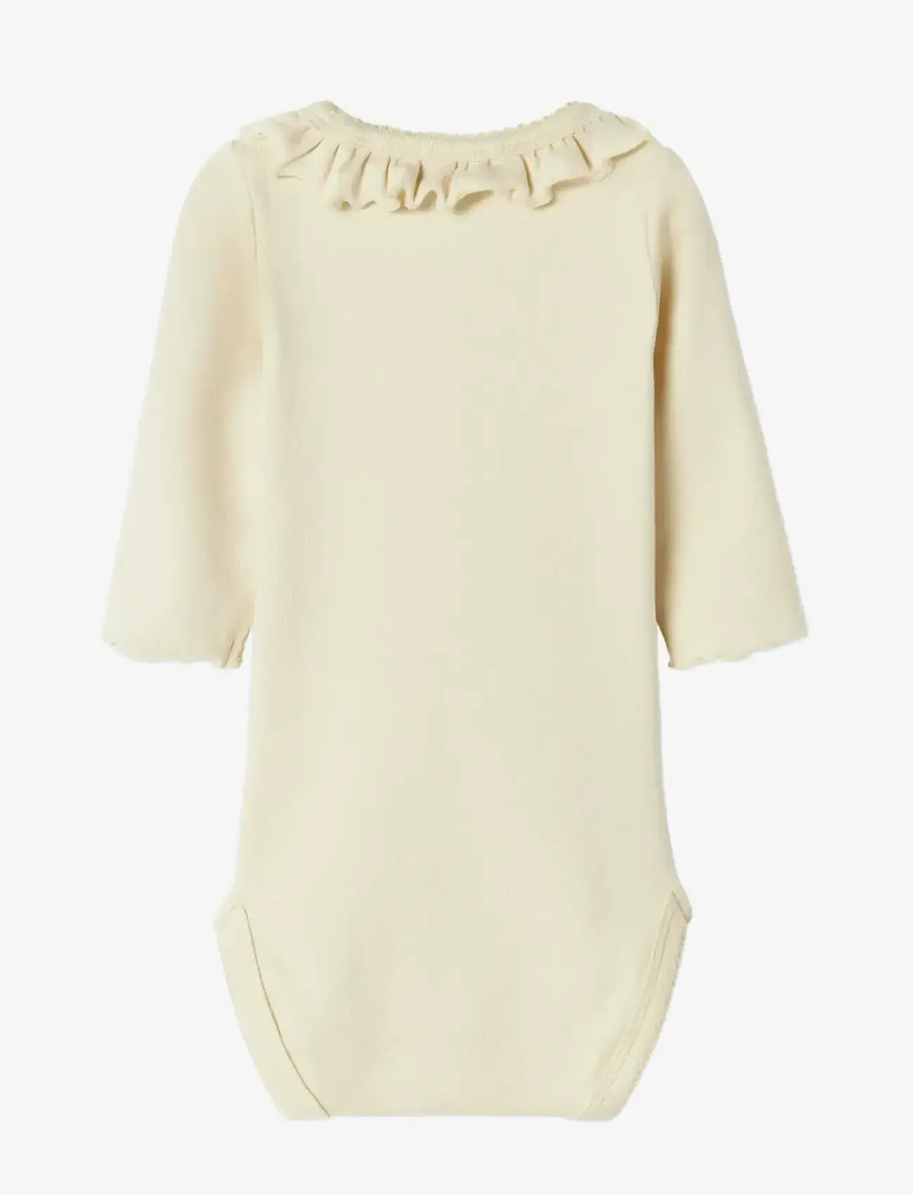 Lil'Atelier - NBFGAYO KOJ LS SLIM BODY LIL - langærmede bodyer - turtledove - 1