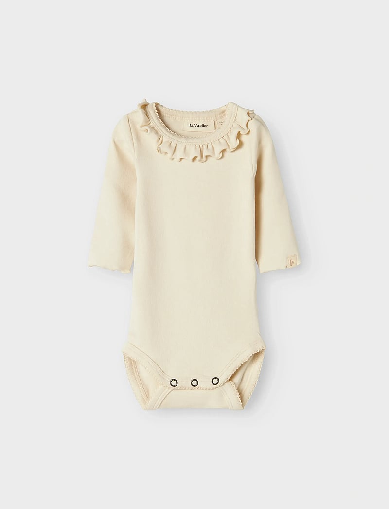 Lil'Atelier - NBFGAYO KOJ LS SLIM BODY LIL - turtledove - 0