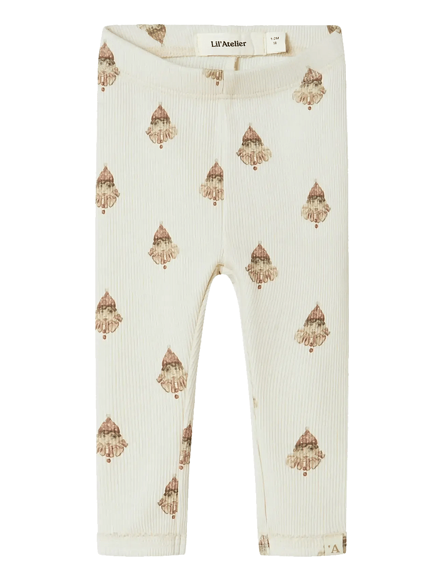 Lil'Atelier - NBFLAVO EKI SLIM LEGGING LIL - leggings - pastel parchment - 1