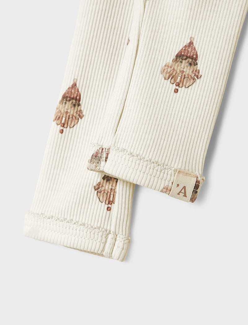 Lil'Atelier - NBFLAVO EKI SLIM LEGGING LIL - leggings - pastel parchment - 3