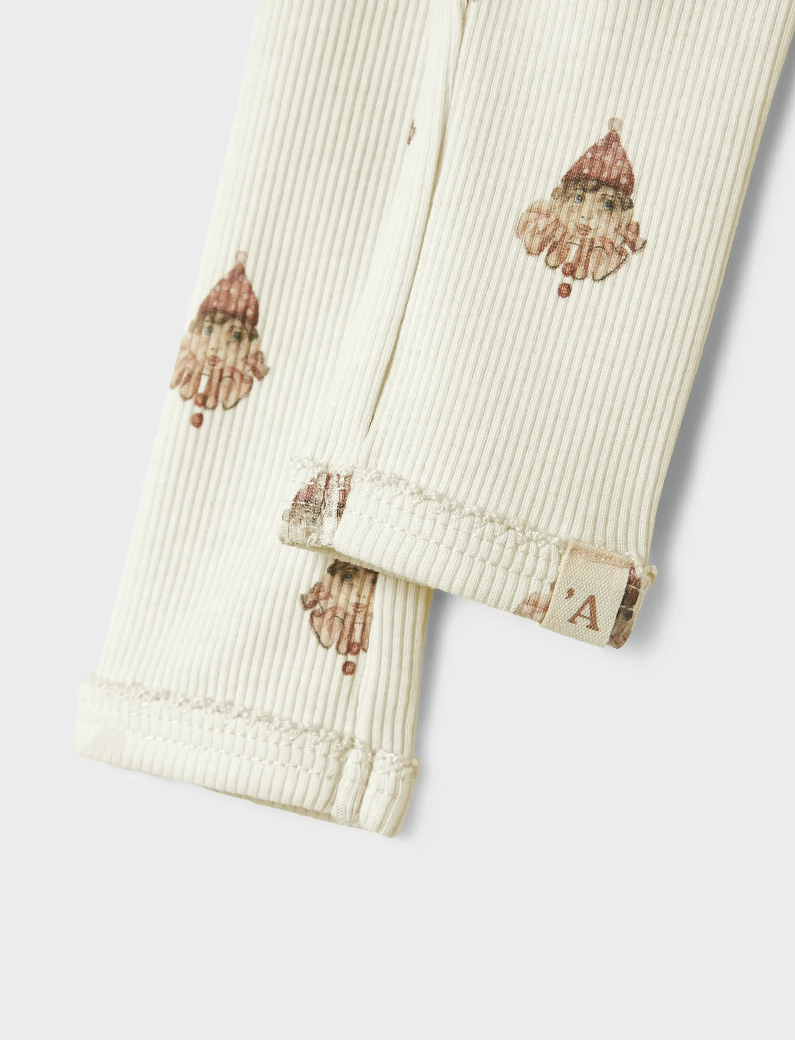 Lil'Atelier - NBFLAVO EKI SLIM LEGGING LIL - leggings - pastel parchment - 4