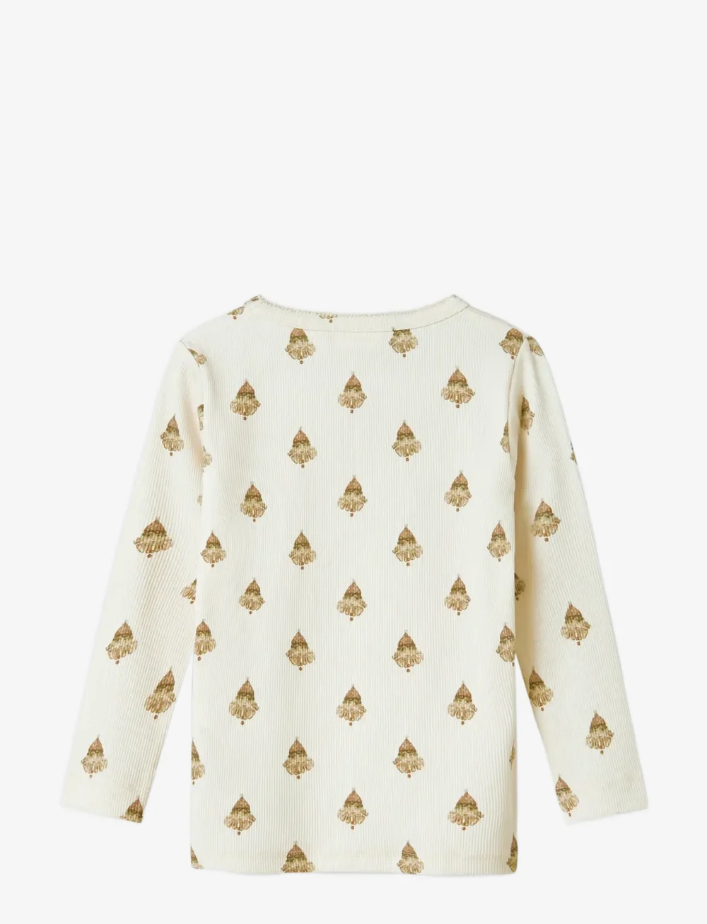 Lil'Atelier - NMFLAVO EVA LS SLIM TOP LIL - langärmelig - pastel parchment - 1