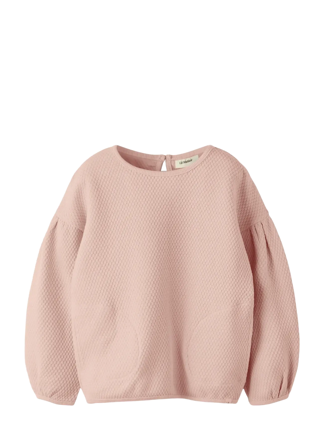 NMFNOELLA LS OVERSIZE SWEAT LIL - CAMEO ROSE
