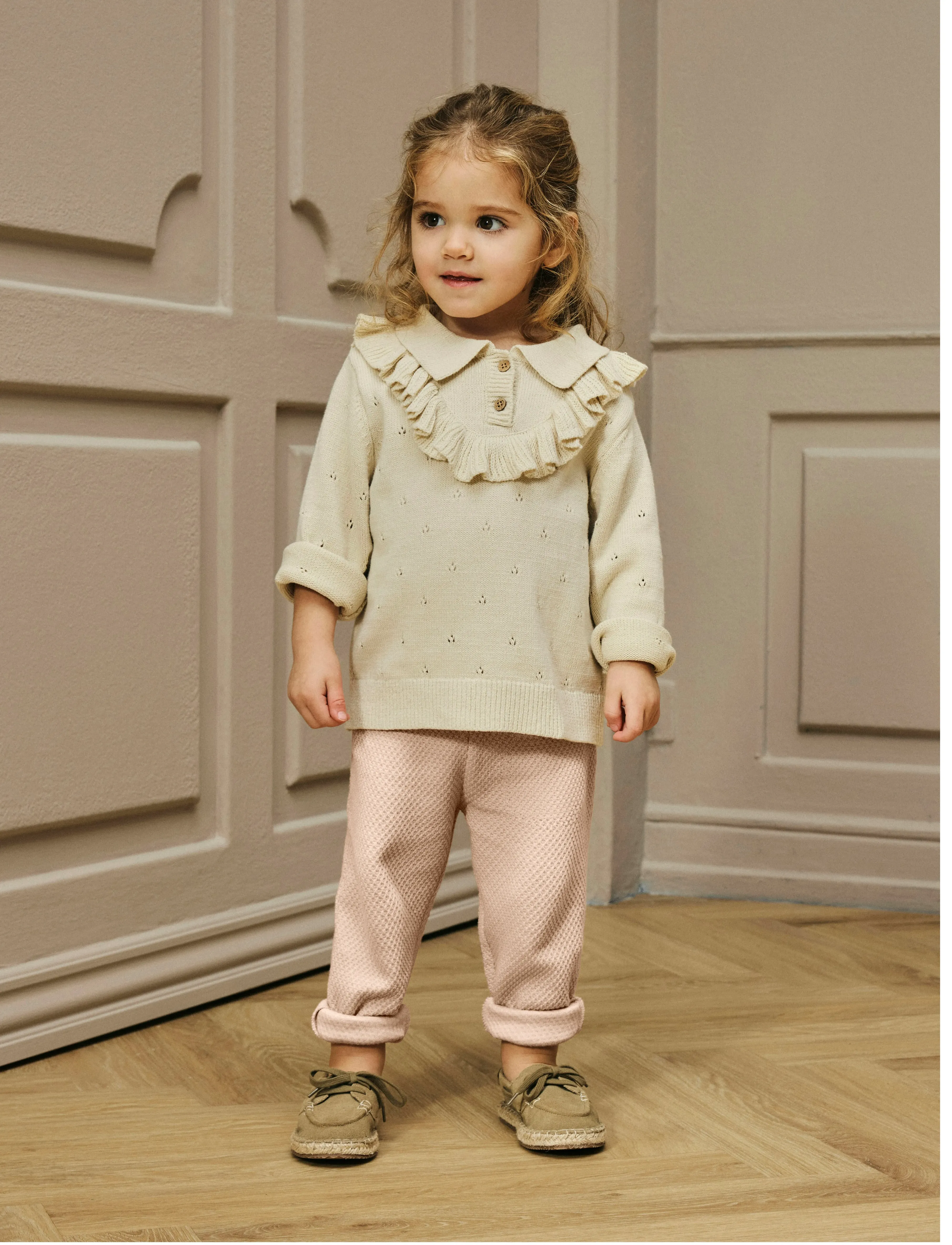 Lil'Atelier - NMFNOELLA SWEAT PANT LIL - najniższe ceny - cameo rose - 4