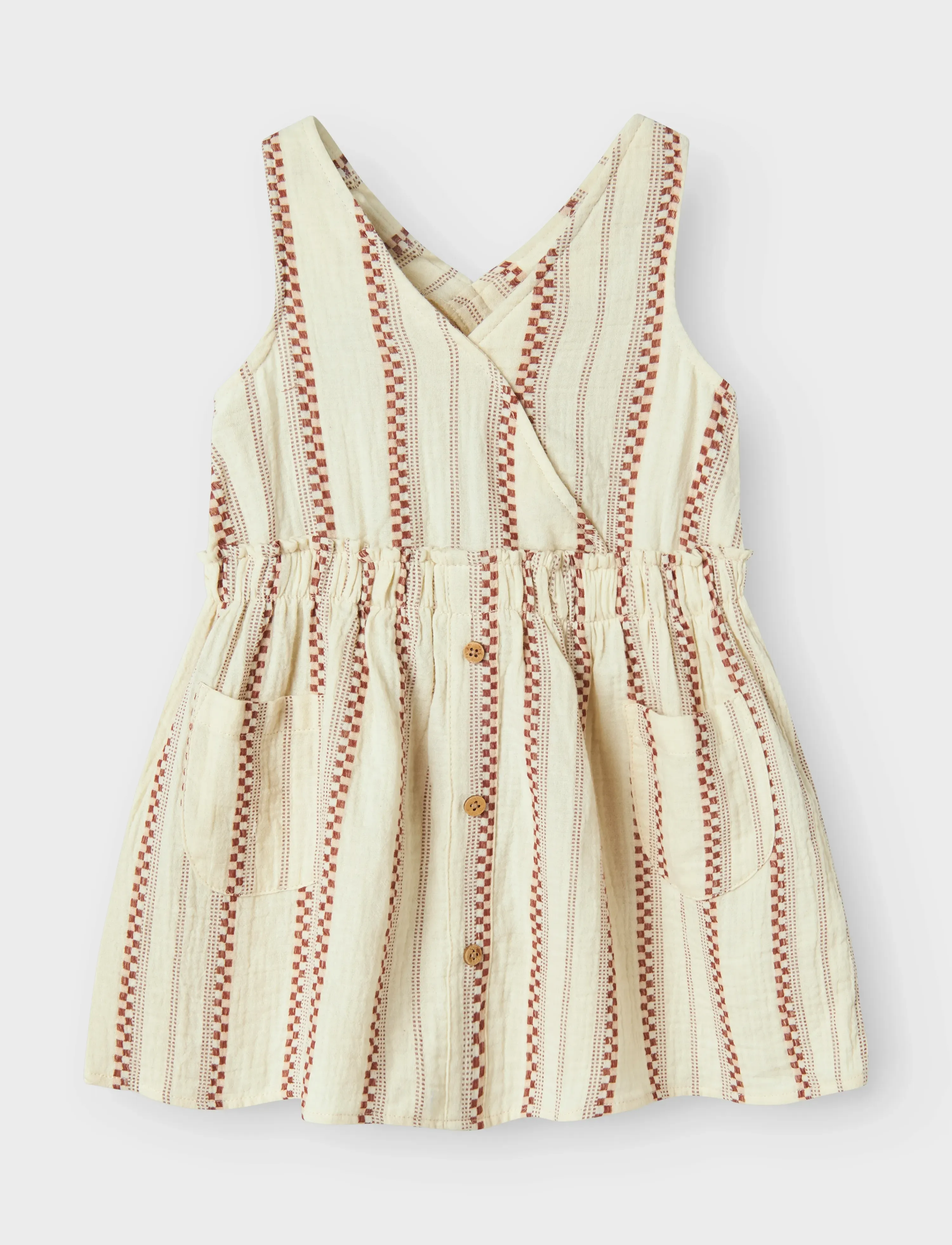Lil'Atelier NMFNAMIRA SKIRTALL LIL - Kjoler & Nederdele - TURTLEDOVE / cream