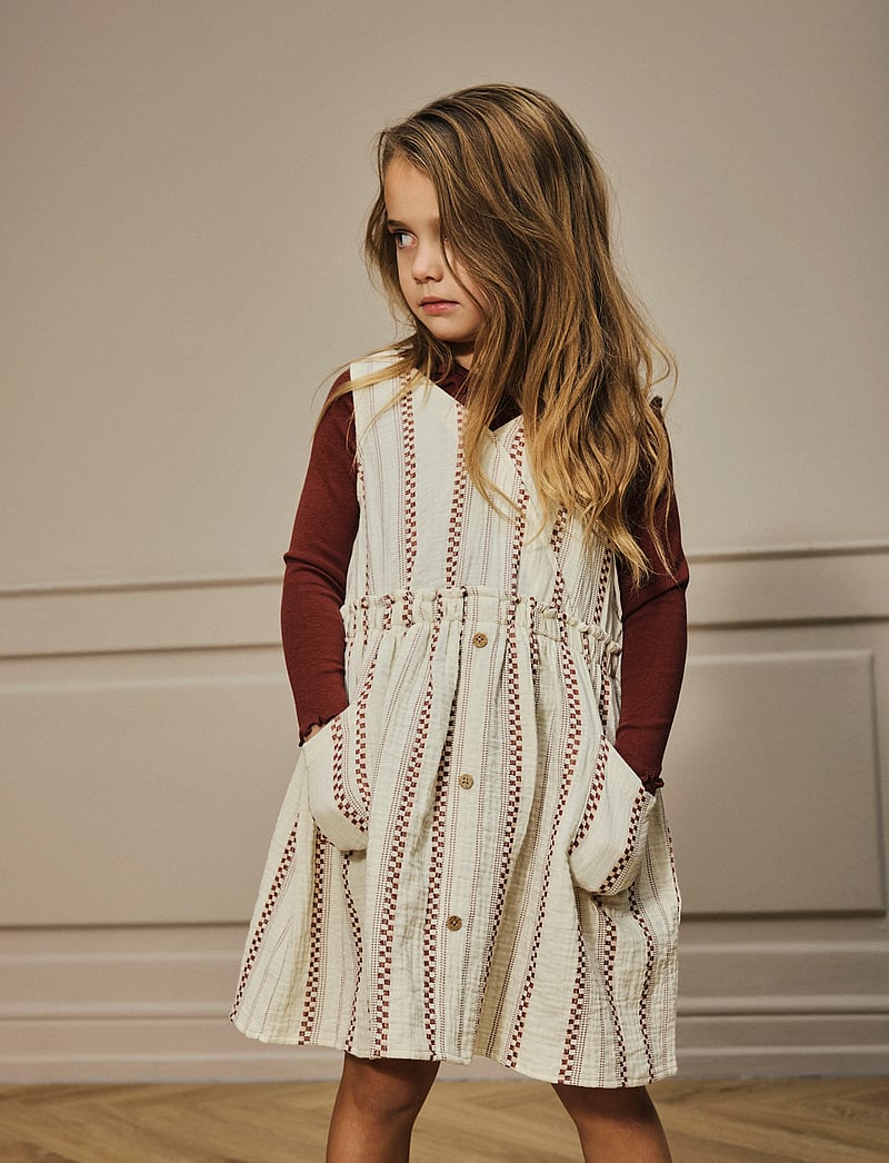 Lil'Atelier - NMFNAMIRA SKIRTALL LIL - Ärmellose freizeitkleider - turtledove - 3