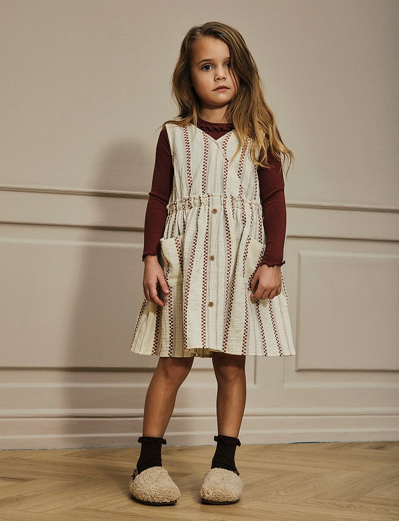 Lil'Atelier - NMFNAMIRA SKIRTALL LIL - Ärmellose freizeitkleider - turtledove - 4