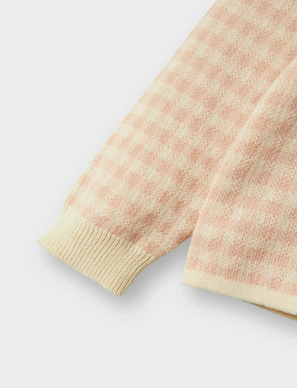 Lil'Atelier - NMFNADIE LS LOOSE KNIT LIL - stickade tröjor - cameo rose - 4