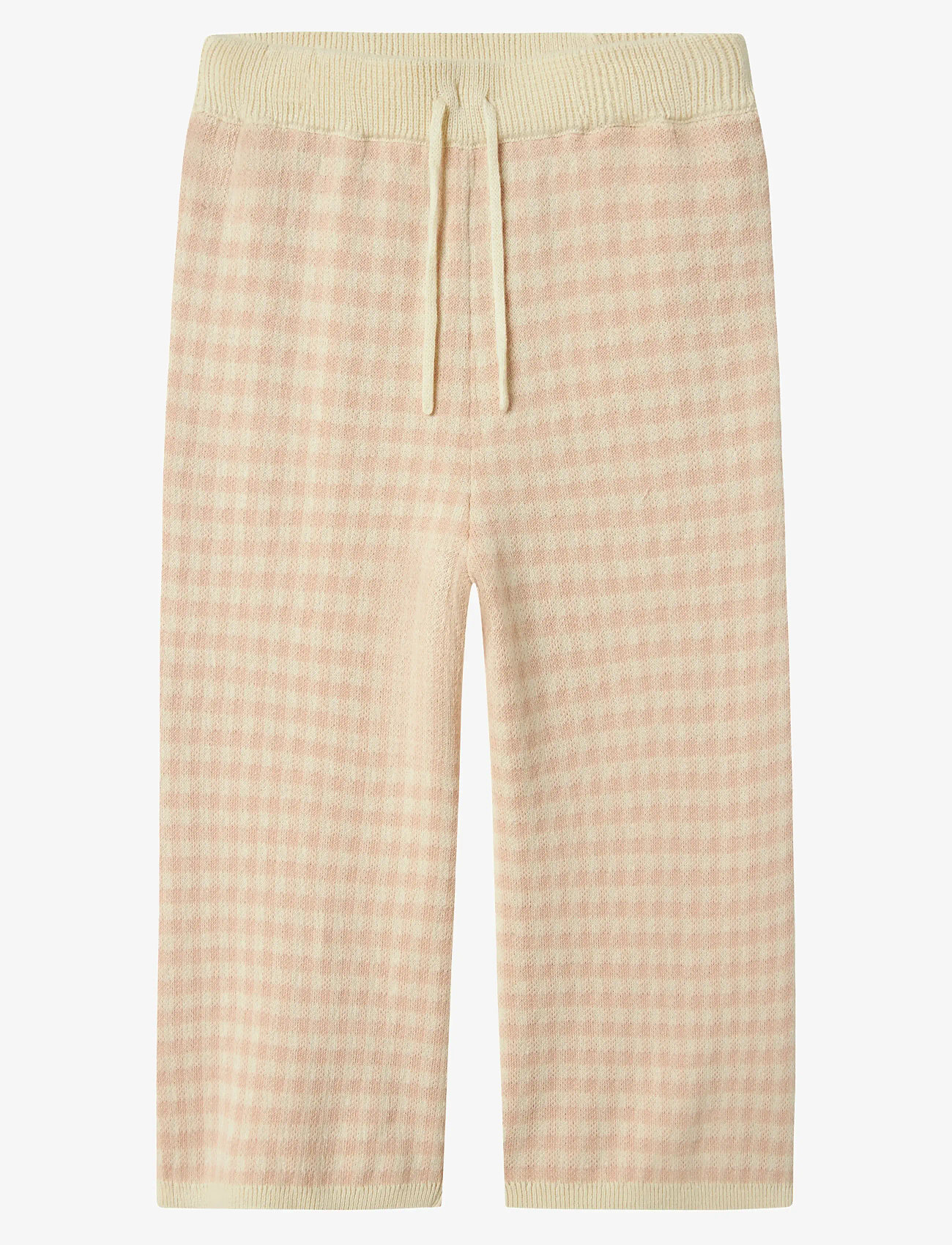 Lil'Atelier - NMFNADIE WIDE KNIT PANT LIL - babyhosen - cameo rose - 1