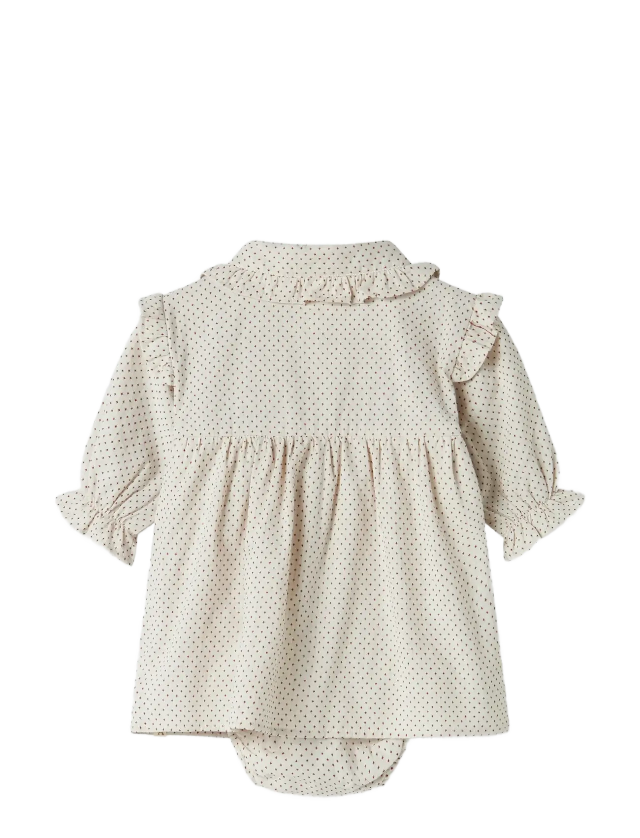 Lil'Atelier - NBFOLENA LS LOOSE BODY DRESS LIL - pastel parchment - 2