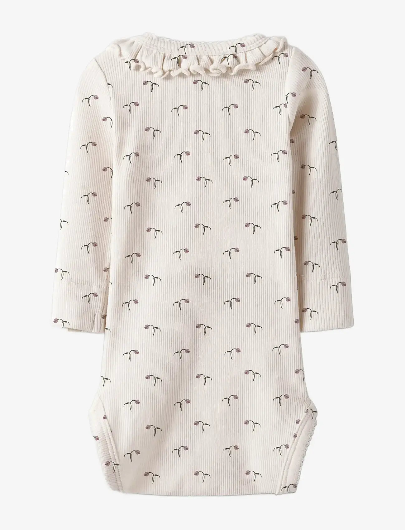 Lil'Atelier - NBFGAGO KIS LS SLIM BODY LIL - långärmade bodies - almost mauve - 1