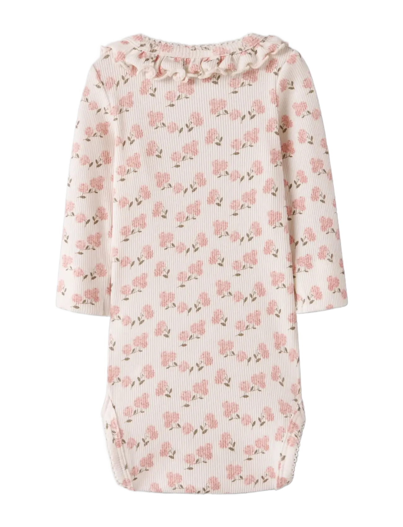 Lil'Atelier - NBFGAGO KIS LS SLIM BODY LIL - langærmede bodyer - coconut milk - 1