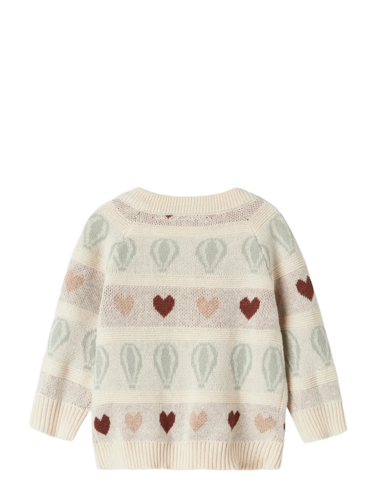 Lil'Atelier - NBFLAMAI KNY LS KNIT CARD LIL - susegamieji megztiniai - pastel parchment - 2