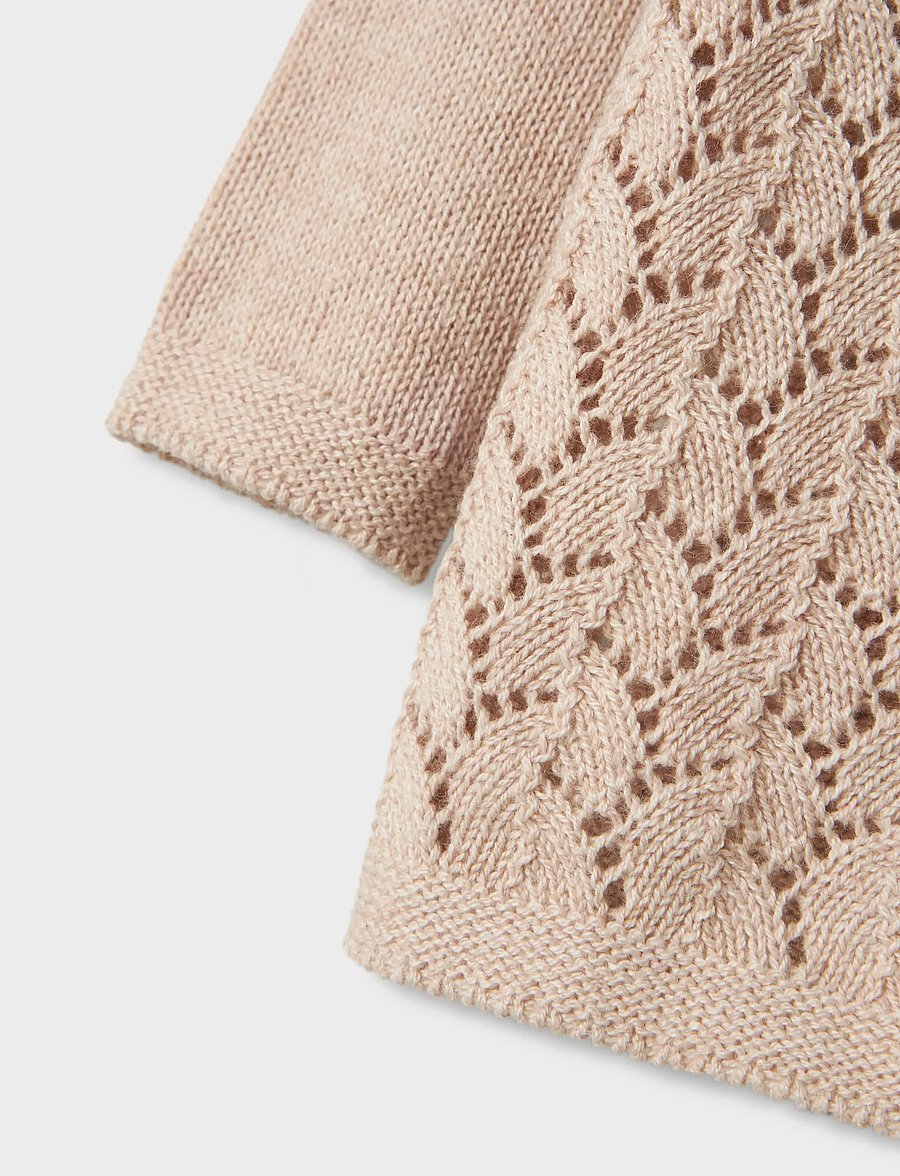 Lil'Atelier - NBFOLGA LS KNIT LIL - džemprid - pastel parchment - 3