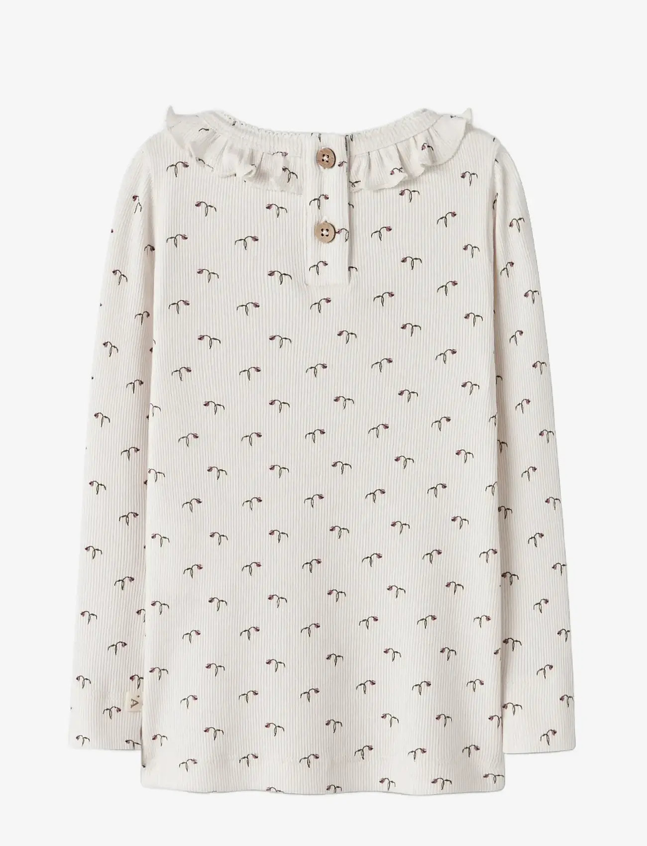 Lil'Atelier - NMFGAGO KIS LS SLIM TOP LIL - langærmede t-shirts - almost mauve - 1