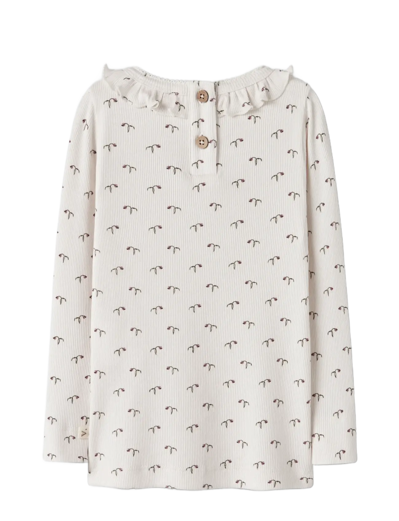 Lil'Atelier - NMFGAGO KIS LS SLIM TOP LIL - langærmede t-shirts - almost mauve - 2