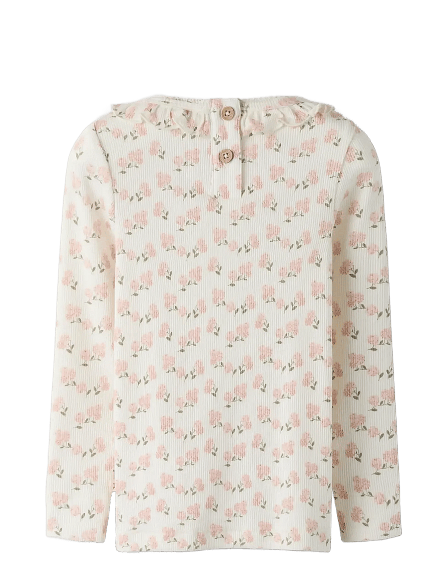 Lil'Atelier - NMFGAGO KIS LS SLIM TOP LIL - langärmelig - coconut milk - 1