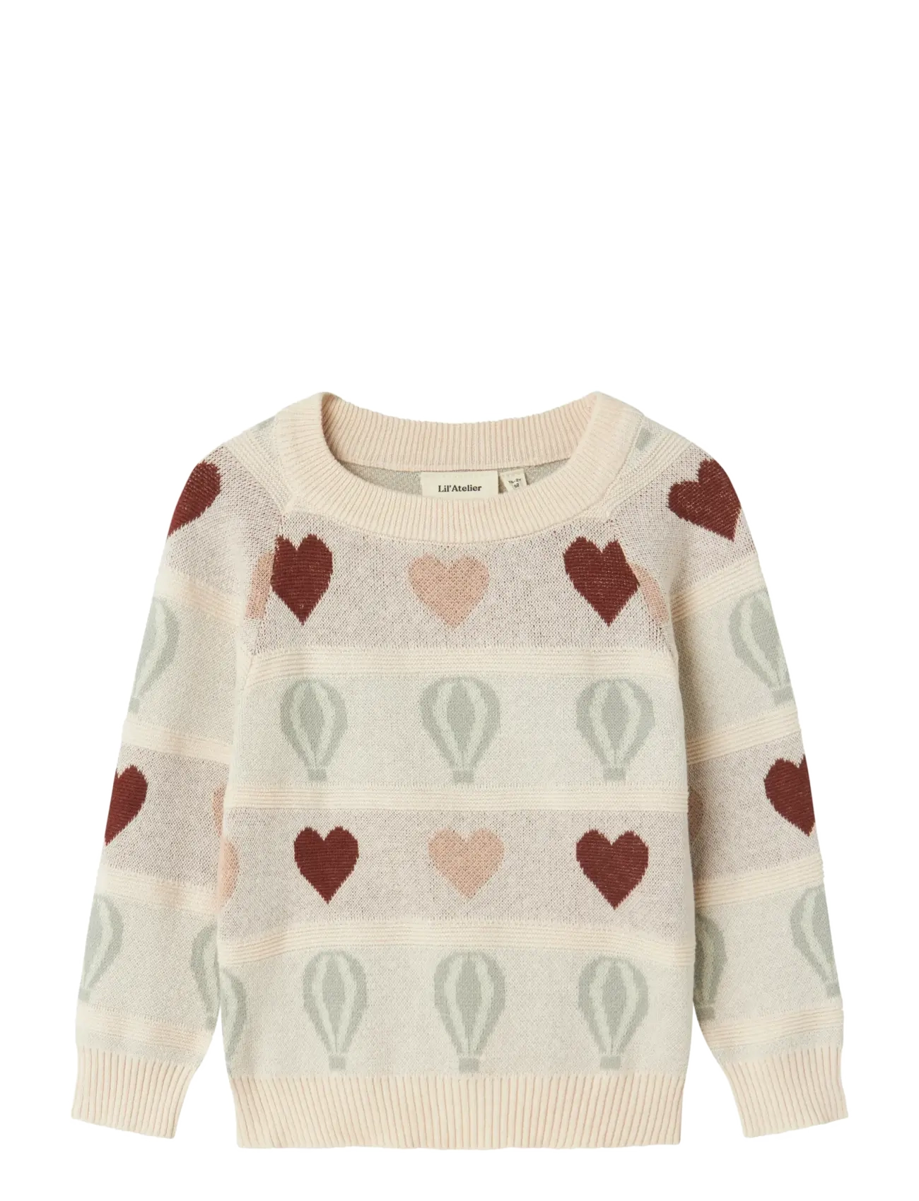 LIL'ATELIER Nmflamai Kis Ls Knit Lil Patterned - 98 - Kinder