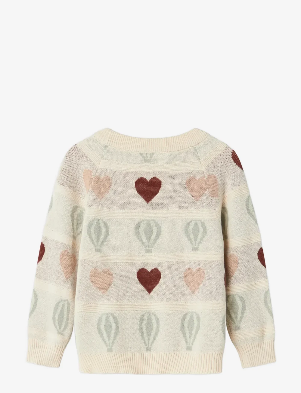 Lil'Atelier - NMFLAMAI KIS LS KNIT LIL - stickade tröjor - pastel parchment - 2