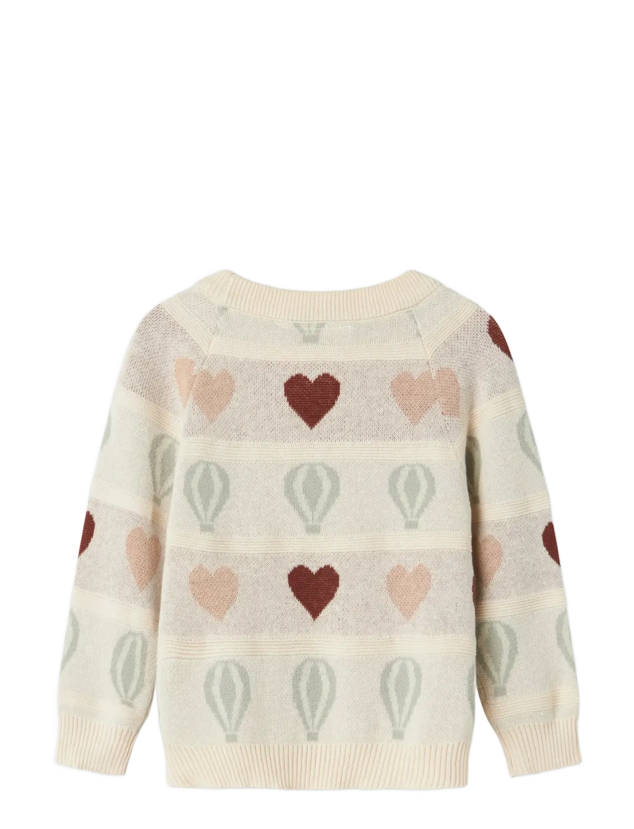 Lil'Atelier - NMFLAMAI KIS LS KNIT LIL - trøjer - pastel parchment - 2