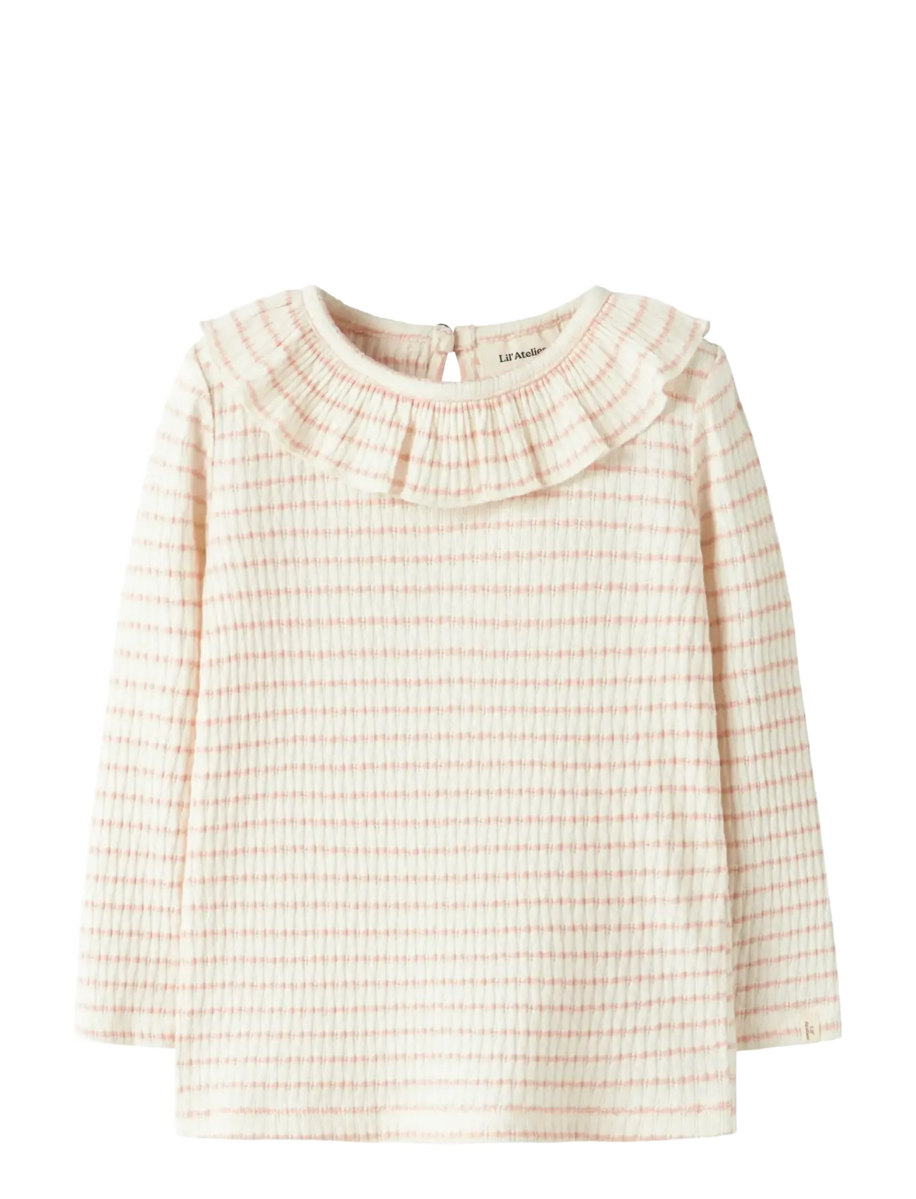 NMFOSOPHIA LS SLIM TOP LIL - CAMEO ROSE
