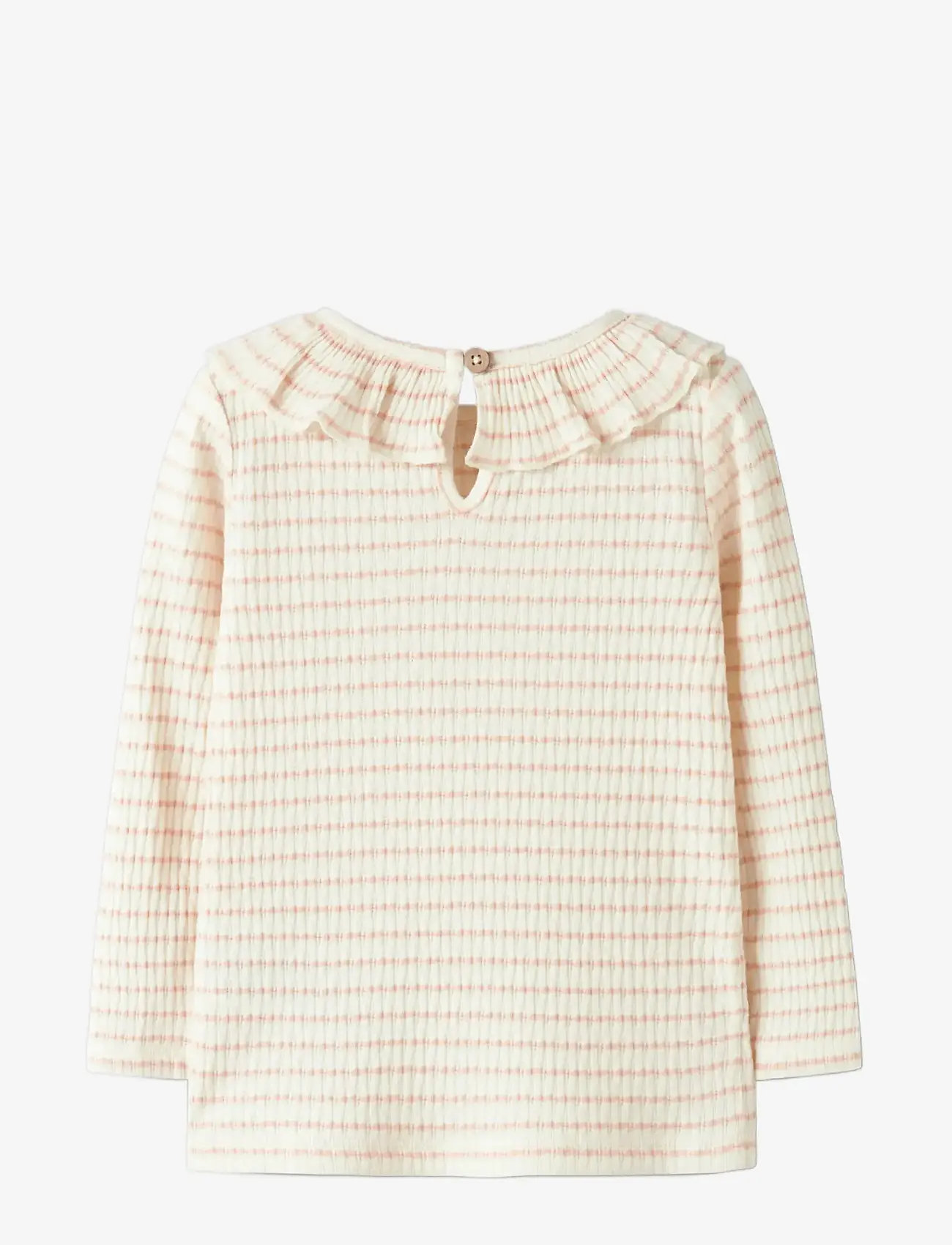 Lil'Atelier - NMFOSOPHIA LS SLIM TOP LIL - long-sleeved t-shirts - cameo rose - 1