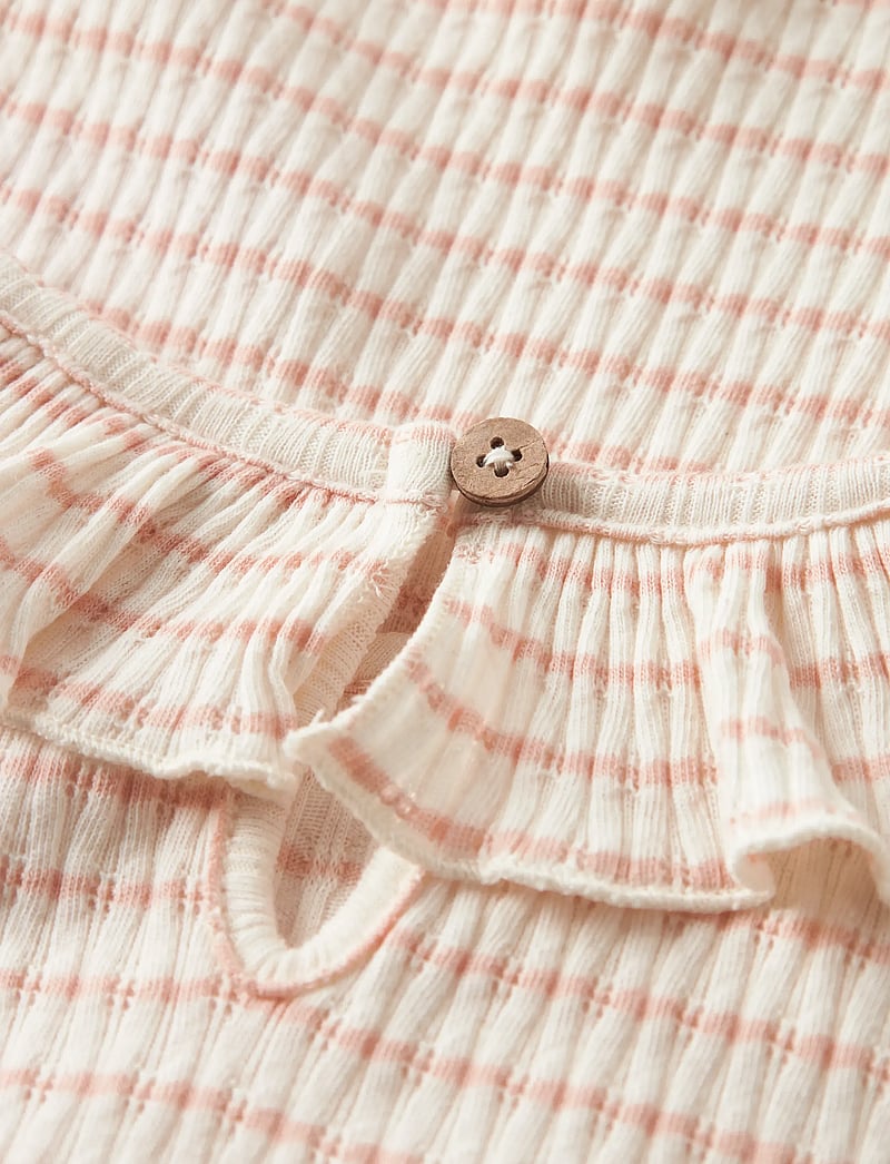 Lil'Atelier - NMFOSOPHIA LS SLIM TOP LIL - marškinėliai ilgomis rankovėmis - cameo rose - 3