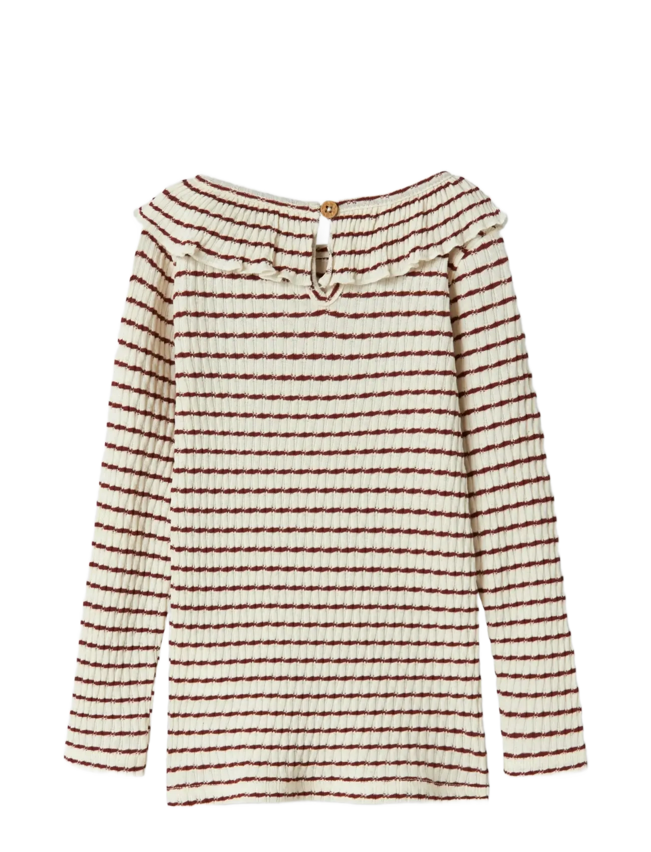 Lil'Atelier - NMFOSOPHIA LS SLIM TOP LIL - langärmelig - hot chocolate - 2