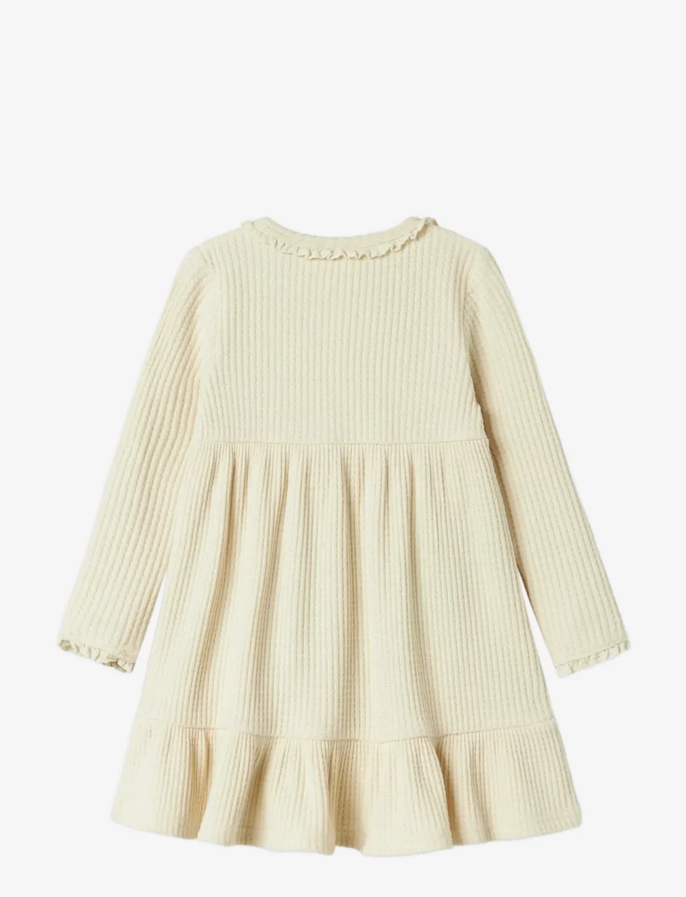 Lil'Atelier - NMFOSANNE LS DRESS LIL - pikkade varrukatega vabaaja kleidid - turtledove - 1