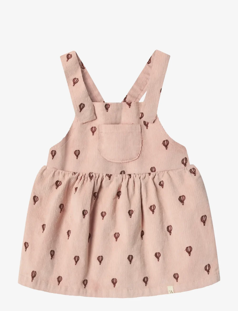 Lil'Atelier - NBFNELLY CORD SKIRTALL 4945-HC LIL - sleeveless baby dresses - cameo rose - 0