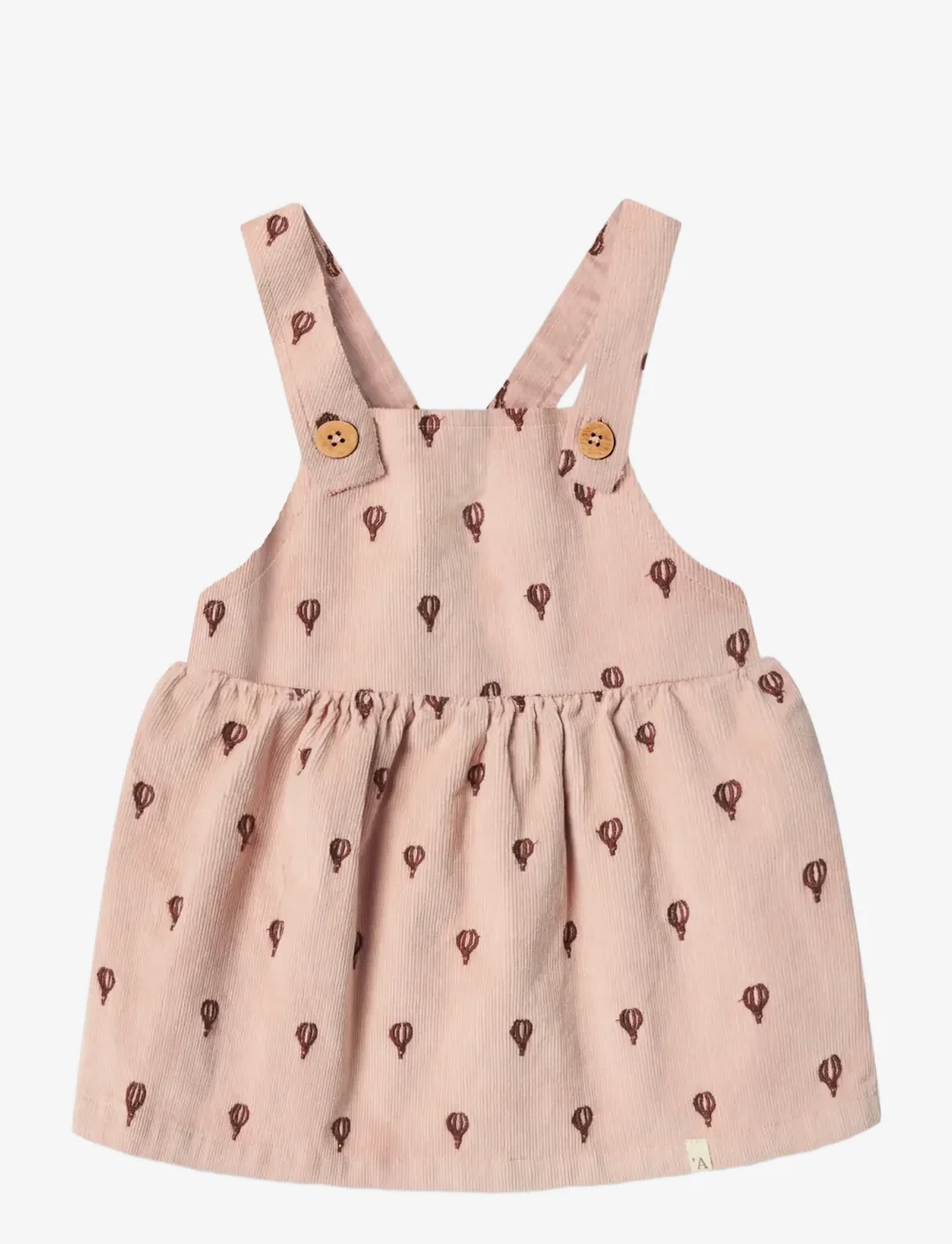 Lil'Atelier - NBFNELLY CORD SKIRTALL 4945-HC LIL - sleeveless baby dresses - cameo rose - 1