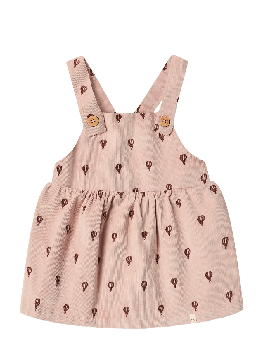 Lil'Atelier - NBFNELLY CORD SKIRTALL 4945-HC LIL - Ärmellose babykleider - cameo rose - 2