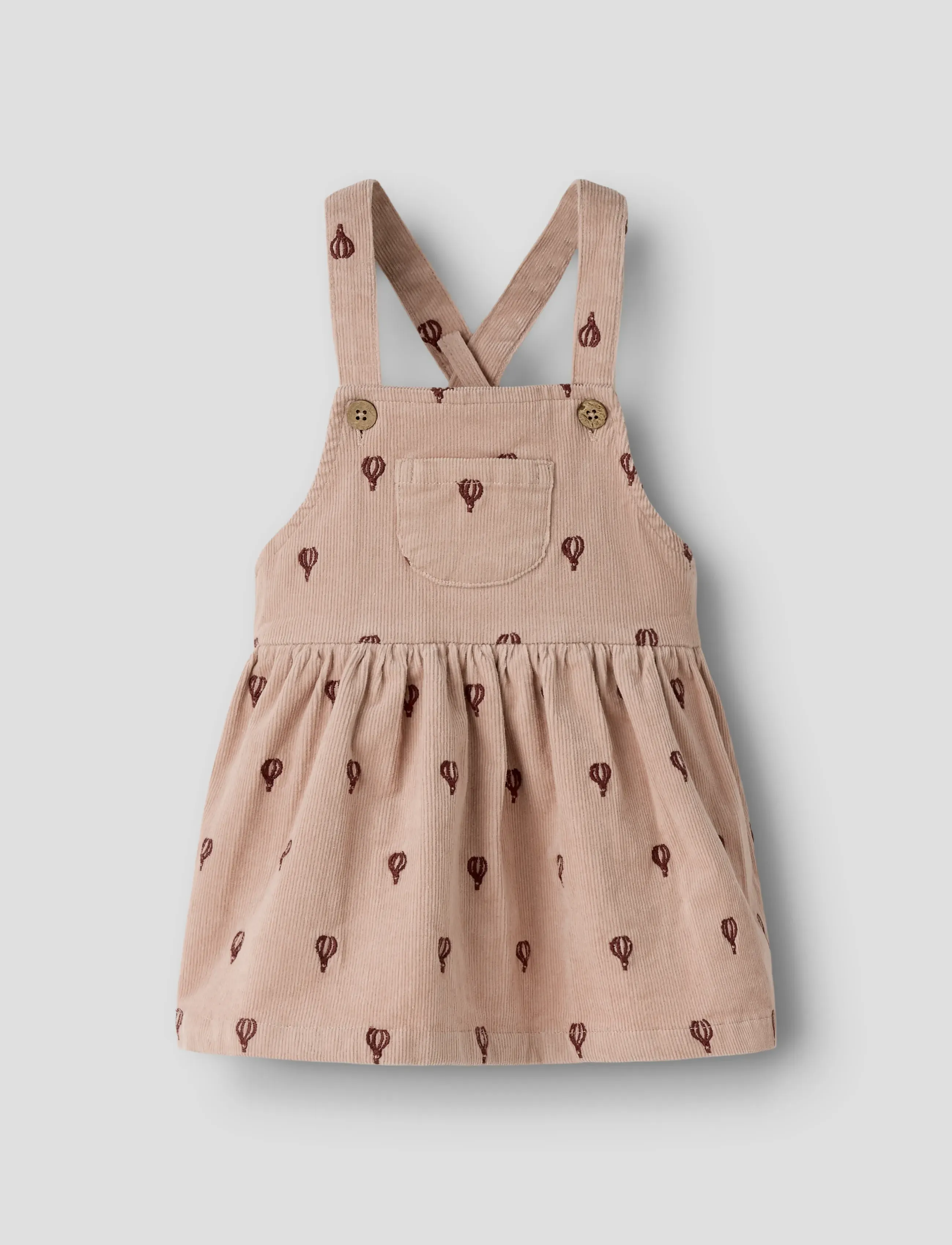Lil'Atelier Nbfnelly Cord Skirtall 4945-Hc Lil, 56, Baby Dresses, Rosa - Sleevless Kinder