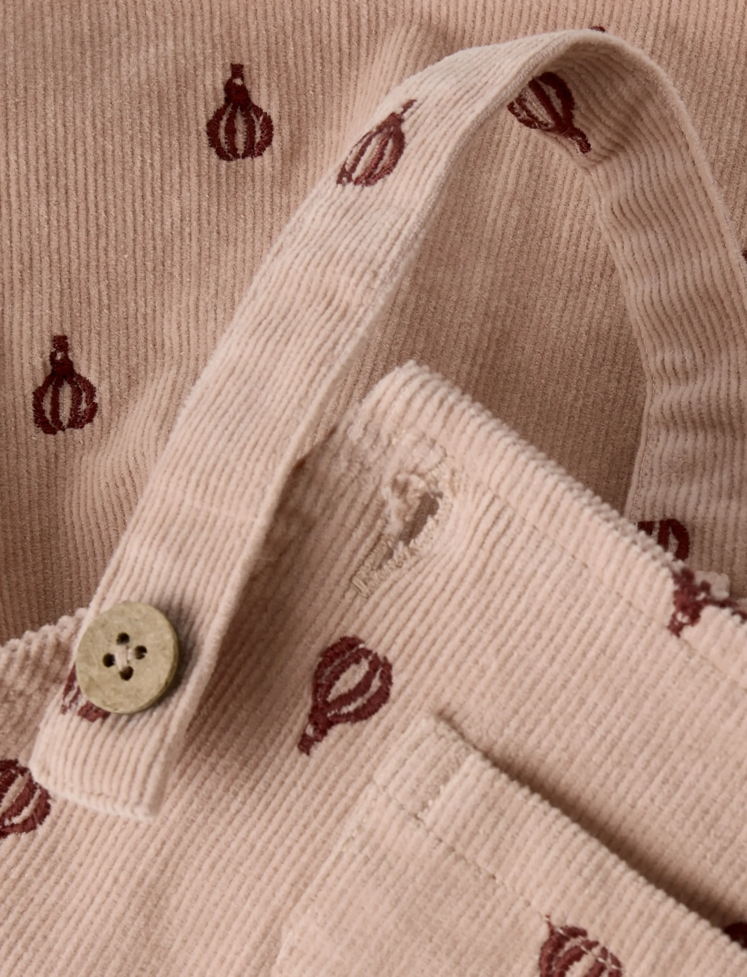 Lil'Atelier - NBFNELLY CORD SKIRTALL 4945-HC LIL - Ärmellose babykleider - cameo rose - 3