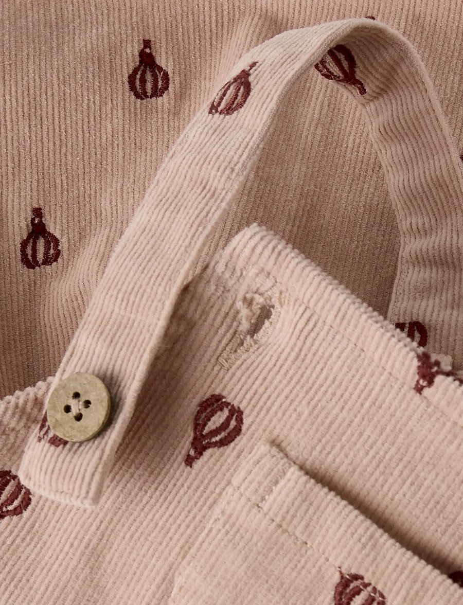 Lil'Atelier - NBFNELLY CORD SKIRTALL 4945-HC LIL - Ärmellose babykleider - cameo rose - 3