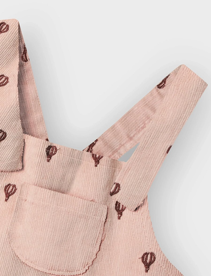 Lil'Atelier - NBFNELLY CORD SKIRTALL 4945-HC LIL - Ärmellose babykleider - cameo rose - 4