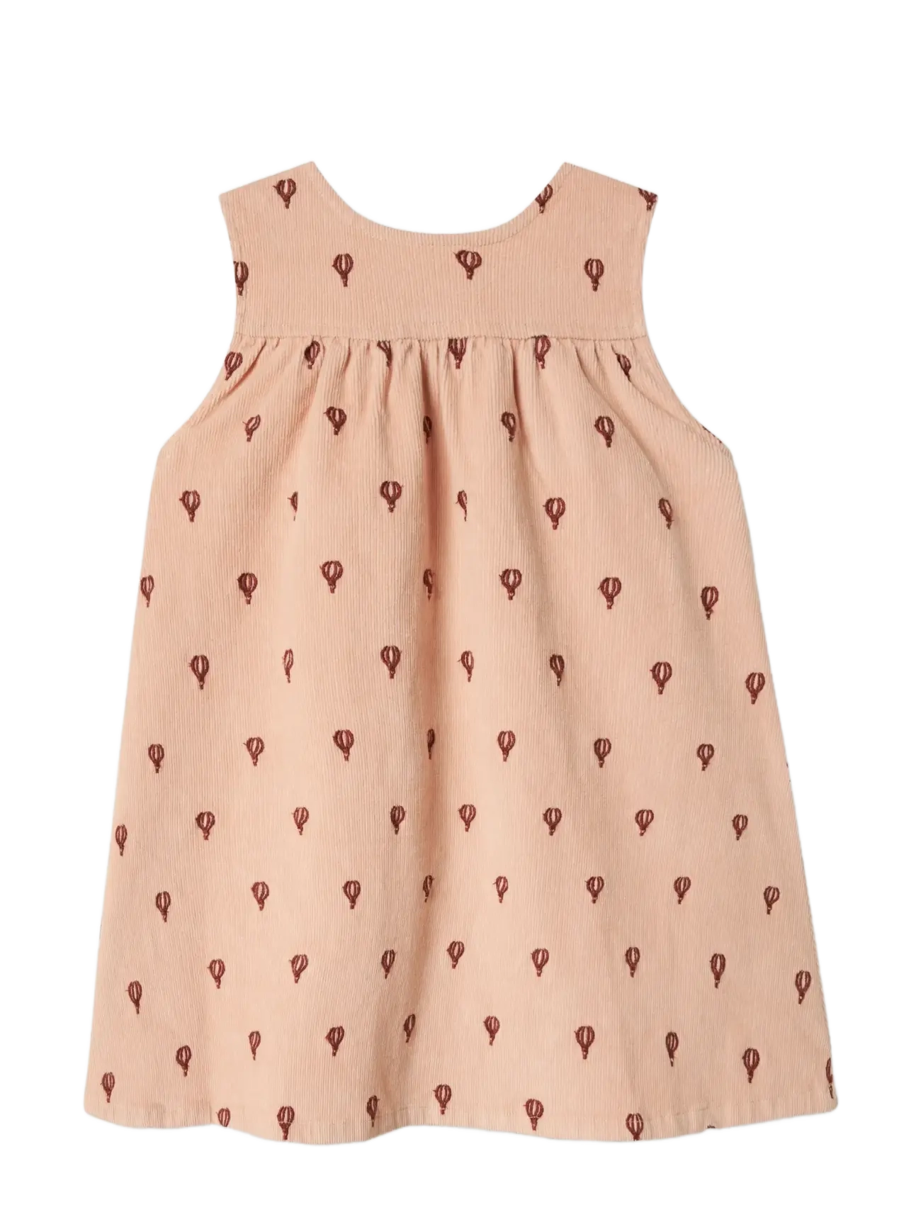 Lil'Atelier - NMFNELLY CORD SPENCER 4945-HC LIL - varrukateta vabaaja kleidid - cameo rose - 2