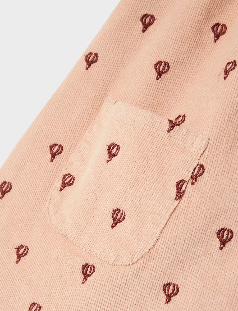 Lil'Atelier - NMFNELLY CORD SPENCER 4945-HC LIL - Ärmellose freizeitkleider - cameo rose - 3