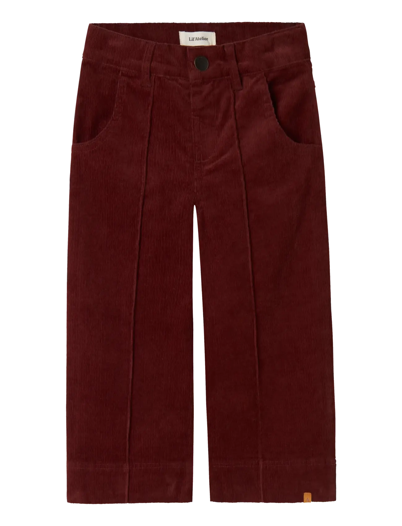 NMFOBERT CORD WIDE PANT 4122-HG LIL - HOT CHOCOLATE