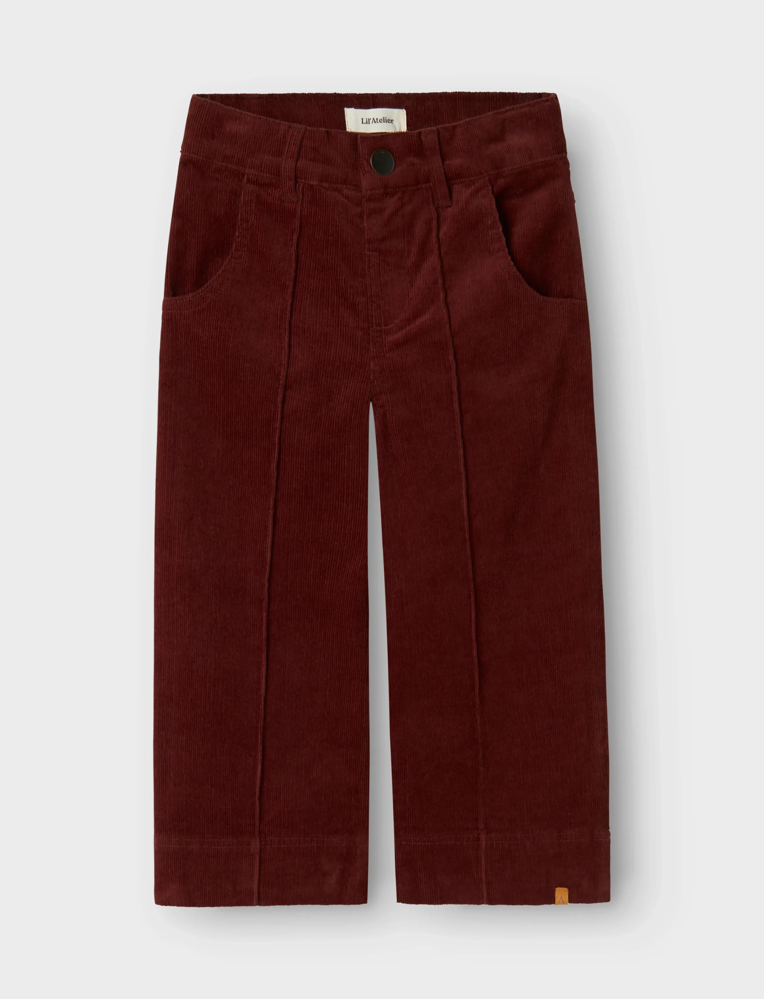 Lil'Atelier - NMFOBERT CORD WIDE PANT 4122-HG LIL - housut - hot chocolate - 4