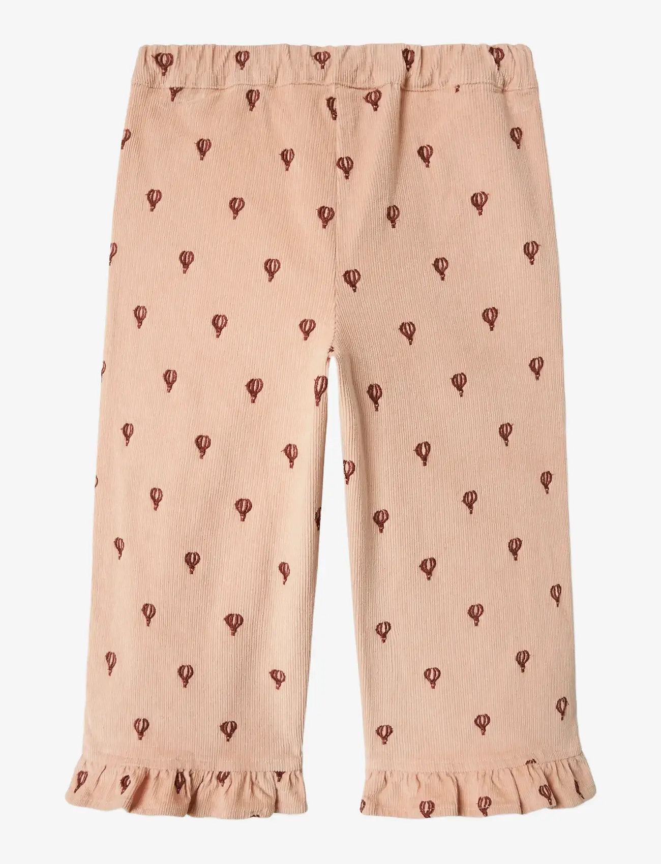 Lil'Atelier - NMFNELLY CORD STRAIGHT PANT 4945-HC LIL - babybukser - cameo rose - 1