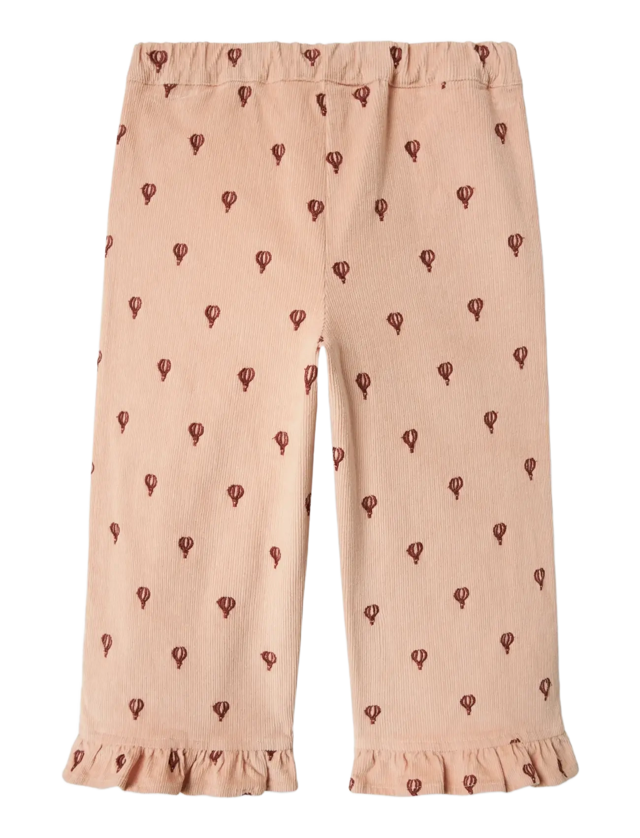 Lil'Atelier - NMFNELLY CORD STRAIGHT PANT 4945-HC LIL - kelnės - cameo rose - 1